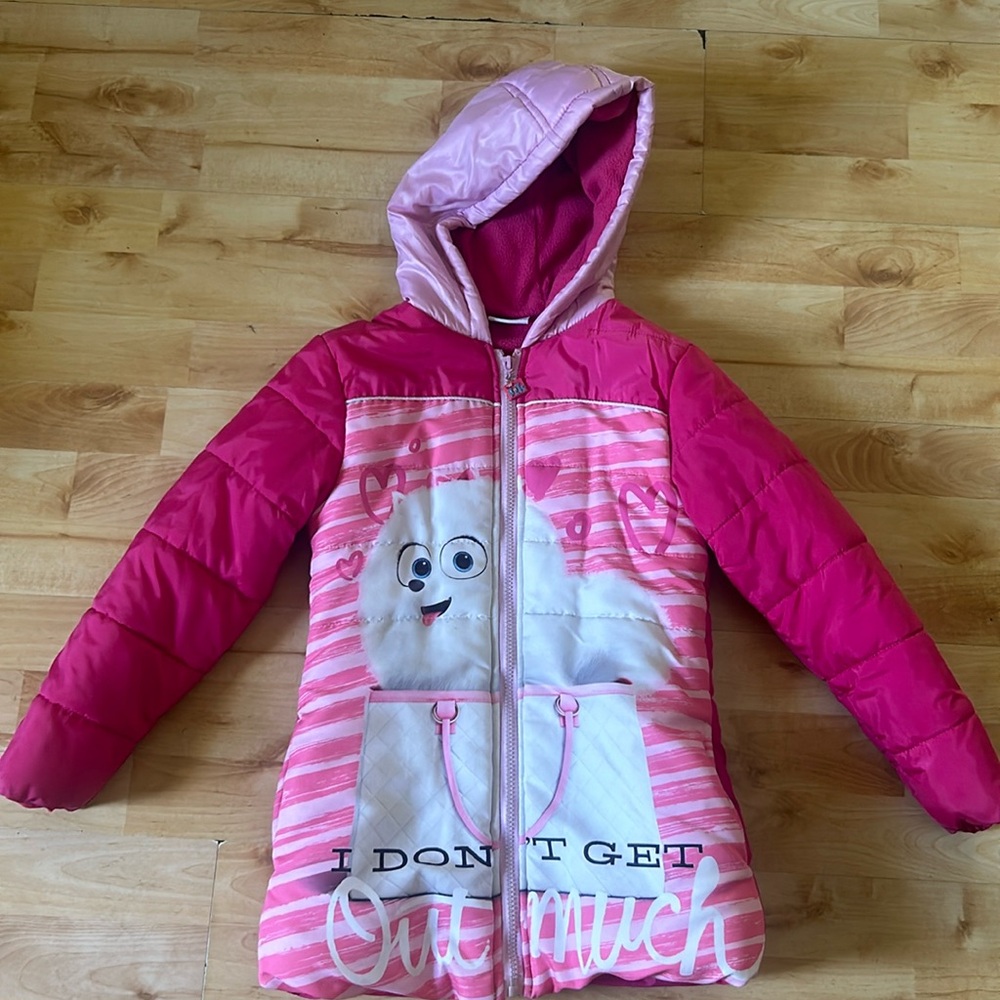 Illumination Entertainment Gidget Secret Life Of Pets puffy Jackets  Size 6Y